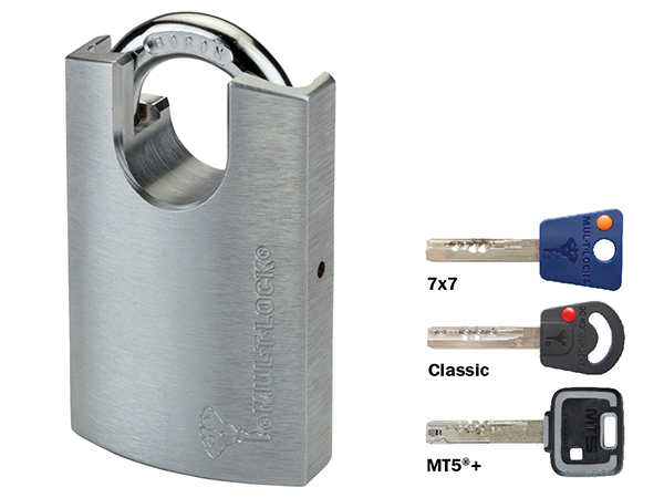 
                Универсальный навесной замок MUL-T-LOCK G-47P / G-55P
                    