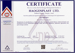VINORIT - Haogenplast ISO 50001-2011