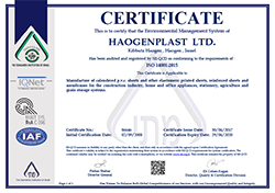 VINORIT - Haogenplast  SI ISO 14001:2015