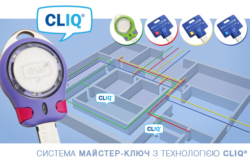 Технологія CLIQ® (Клік)