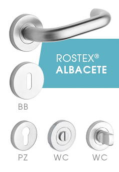 Фурнітура для міжкімнатних дверей ROSTEX® ALBACETE (Ростекс Албасете)
