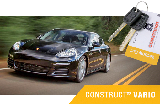 Протиугінна система CONSTRUCT® VARIO (Конструкт Варіо) на Porsche Panamera Turbo S