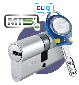 MUL-T-LOCK® MT5®+ с технологией CLIQ®