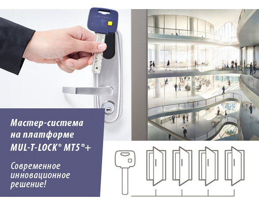 Мастер-систем на платформе MUL-T-LOCK® МТ5®+ (мультилок Эм Ти 5+)