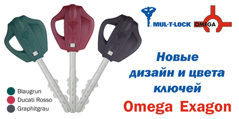 Новый дизайн ключей для Omega Exagon