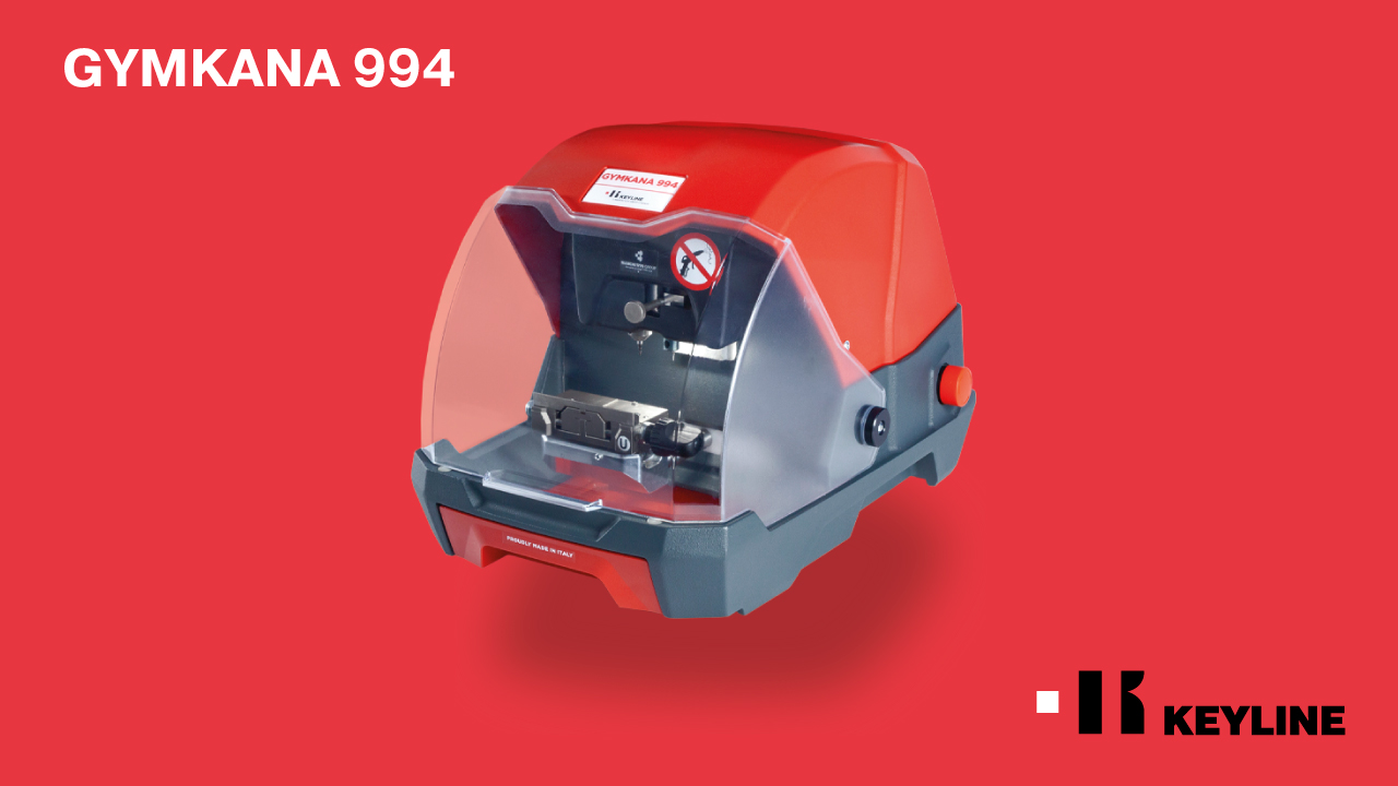KEYLINE GYMKANA 994 - будущее нарезки автомобильных ключей