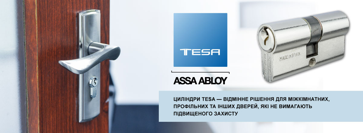Цилиндр TESA TE5 - качество и широкие возможности по приемлемой цене