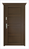 Security entrance doors