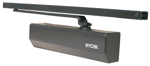 Доводчики RYOBI для внутренних и наружных дверей