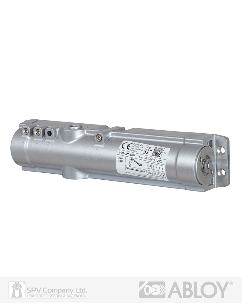 Доводчики накладные ABLOY R&P DC240 BC W/O ARM EN 2-6 до 120кг 1400мм FIRE