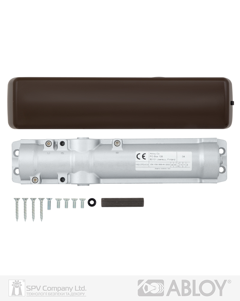 Доводчики накладные ABLOY R&P DC247 BC W/O ARM EN 5-7 до 160кг 1600мм FIRE
