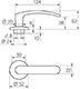 Фурнітура для міжкімнатних дверей ABLOY Polar