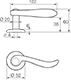 Фурнітура для міжкімнатних дверей ABLOY 002