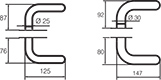 Ручка-скоба ABLOY Ergo