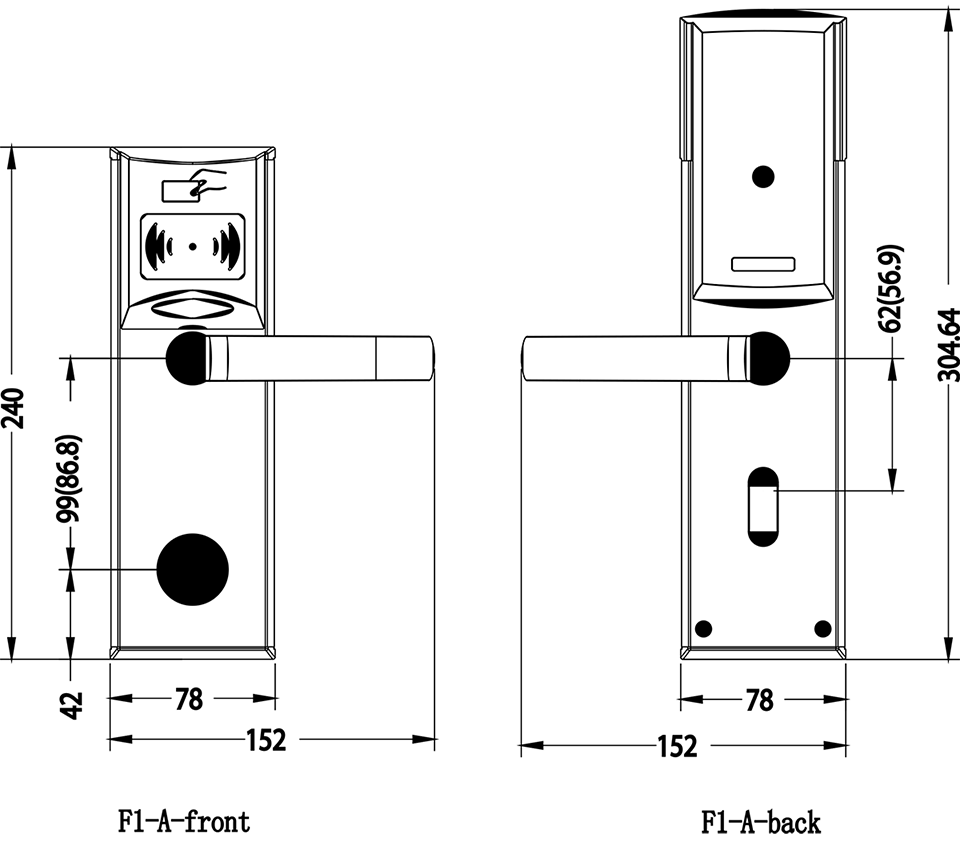 Карткові замки JWM