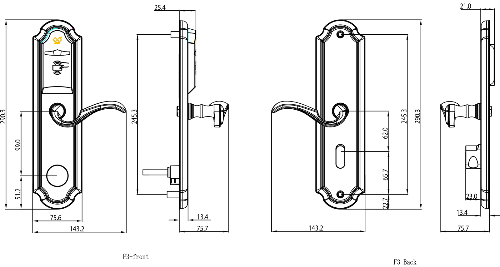 Карткові замки JWM
