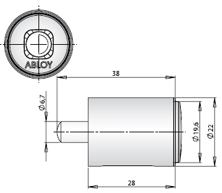 Мебельные замки ABLOY