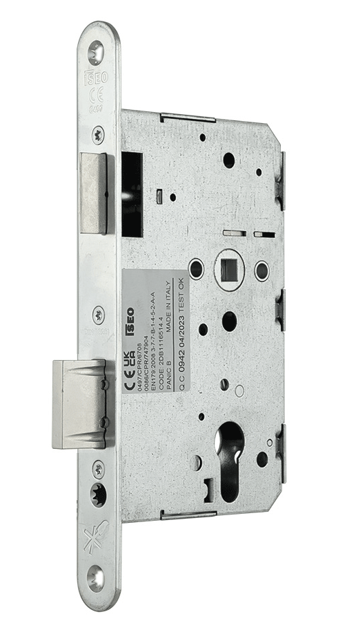 Замки ISEO 2DB1116514.4 та 2DB1116524.4 для активної стулки