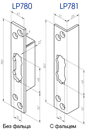 Замки додаткові врізні ABLOY