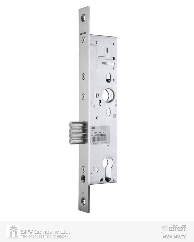 Замок врезной EFF EFF N15560 X5 0008 UNIV BS25 мм ONE SYSTEM SS 24 мм FLAT