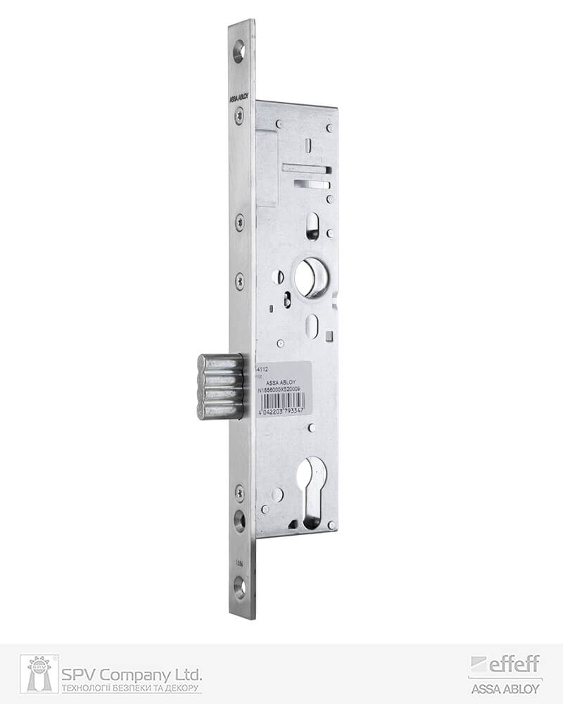 Замок врезной EFF EFF N15560 X5 0009 UNIV BS25 мм ONE SYSTEM SS 20 мм FLAT