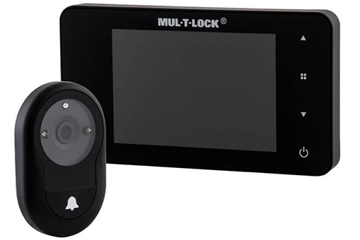 Digital Door Viewers MUL-T-LOCK GotU 3202 Black